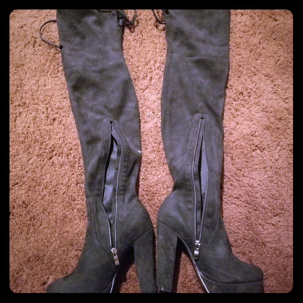 Thigh high boots